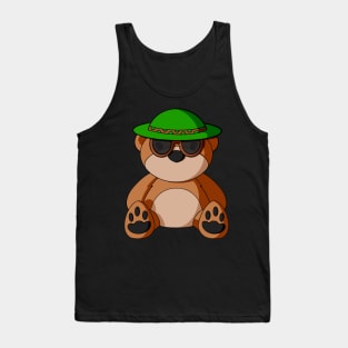 Summer Cool Teddy Bear Tank Top